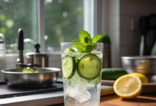 Lemon Cucumber Water