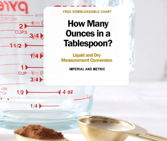 How Many Tablespoons in an Ounce